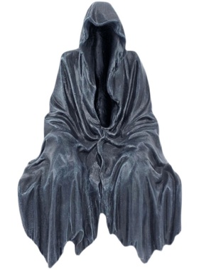 树脂工艺品摆件惊悚黑袍美式