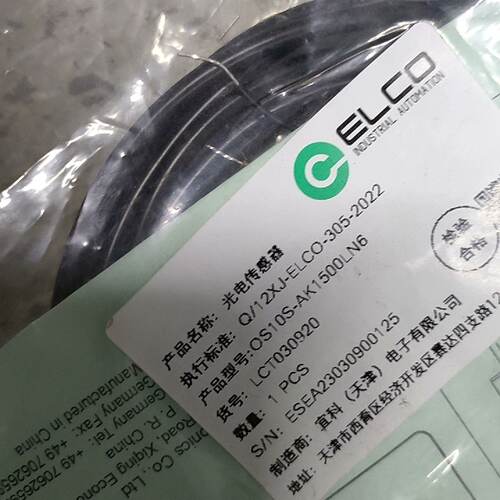 溢价-ELCO/易科 OS10S-AK1500LN6 光电传感
