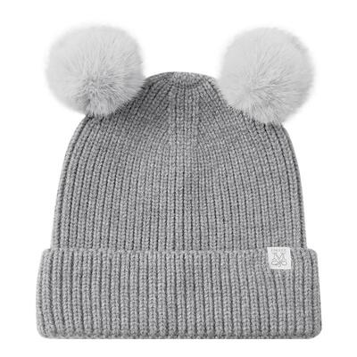 嫚熙婴儿帽子保暖毛织帽