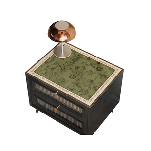 床头柜台面保护垫轻奢高级感防水防油皮革盖垫冰箱洗衣机防尘盖布