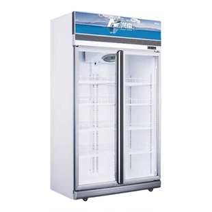 兴南冷柜铜管立式展示冰柜冷藏无霜风冷超市冰柜商用大容量陈列柜