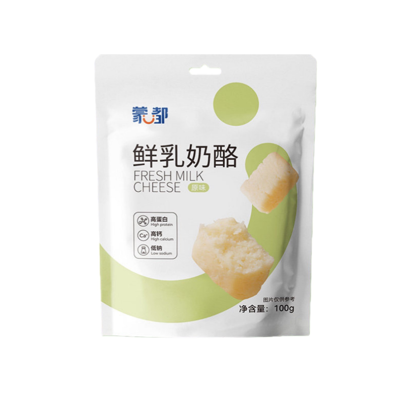 蒙都鲜乳奶酪高钙低钠内蒙古奶酪100g*3袋儿童健康营养小零食