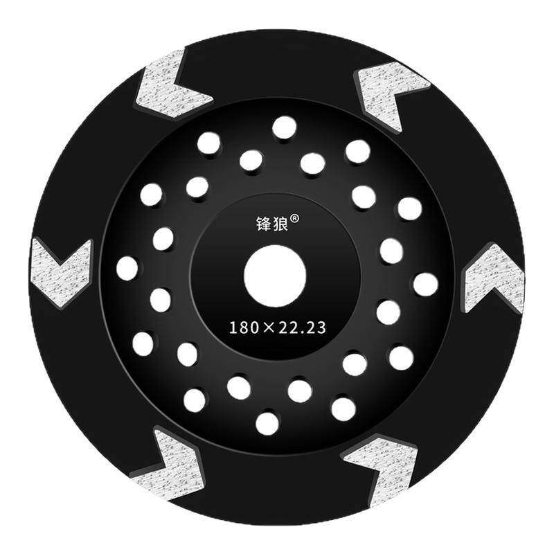 锋狼金刚石打磨片加厚碗磨片