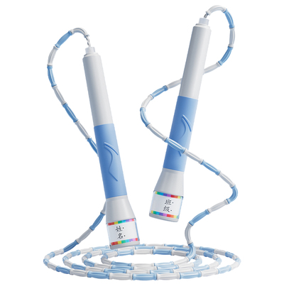 李宁软竹节跳绳儿童小学生幼儿园