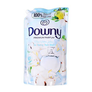 正品越南当妮柔顺剂Downy多丽香氛衣物护理剂护理液1.35L袋装包邮