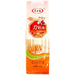 覃云春铁棍山药刀削面淮山面鸡蛋面刀削面宽面干面山药粉条250g袋