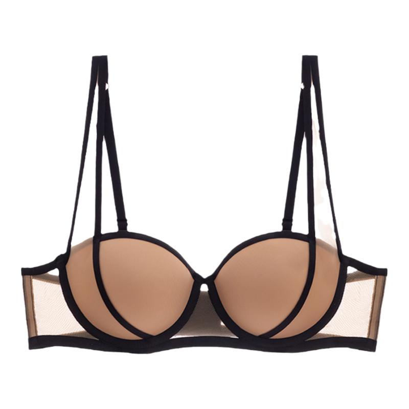 维多利亚多培尔爆款性感外扩大胸聚拢文胸内衣胸罩上托纯欲收副乳