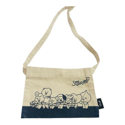 BT21多款入斜挎包出口日本帆布