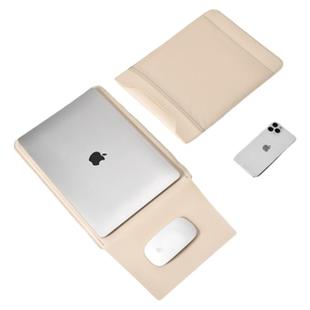 电脑包内胆包无磁自带鼠标垫收纳袋适于苹果macbookair13pro14寸华为联想小新荣耀惠普华硕戴尔笔记本保护套