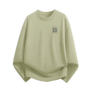 真维斯纯棉长袖t恤男2026新款春秋季内搭上衣男款全棉男士打底衫L