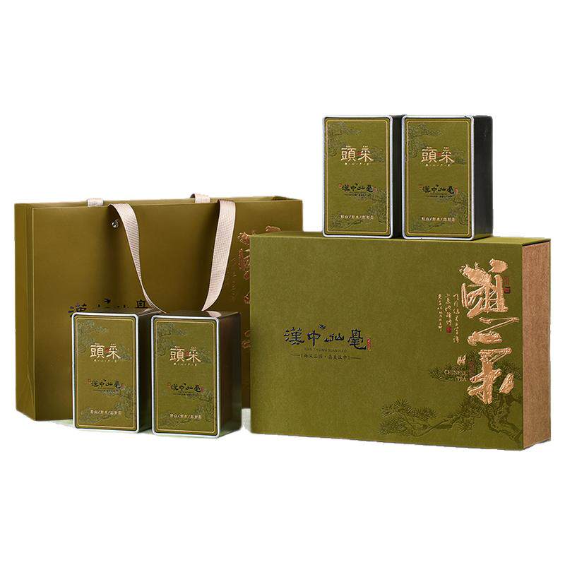 2026年新茶春季明前头采汉中仙毫午子仙毫雀舌茶叶绿茶500g礼盒装