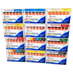 牙科材料 天津加发小 大锥度牙胶尖 02锥度 04锥度 06锥度牙胶尖