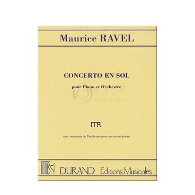 拉威尔钢琴协奏曲大调