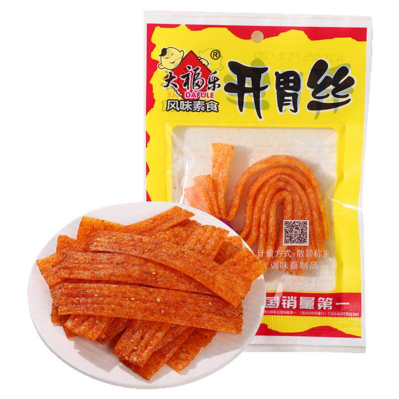 大福乐开胃丝辣条小时候儿时怀旧面筋制品