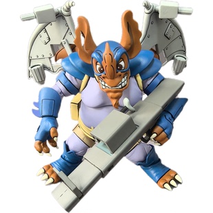 NECAABL忍者神龟蝙蝠怪VS螺丝蚊关节可动人偶模型动手办桌面摆件