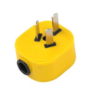 大功率插头纯铜10/16三相二脚3极防摔不带线转动扦头工地专用插削