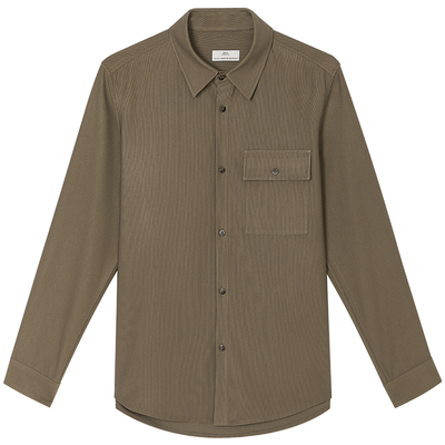 长袖帅气高级感衬衣灯芯绒复古