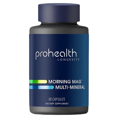 美国 ProHealth MORNING Multi-Mineral Mag多元矿物质镁元素60粒
