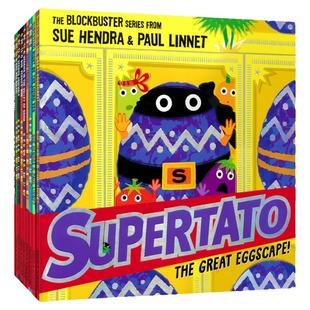 Supertato 土豆超人 Sue Hendra作品集 儿童英语故事绘本 亲子读物 荒诞滑稽 笑料不断 英语启蒙 3-6岁 名家作品 英文原版进口图书