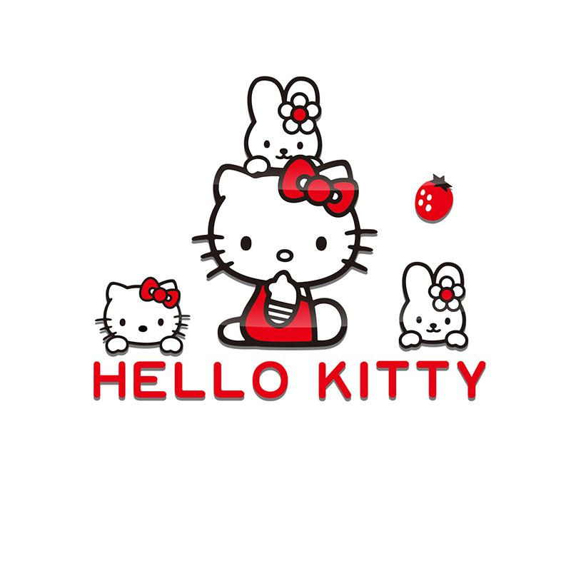 hellokitty猫亚克力3d幼儿园装饰