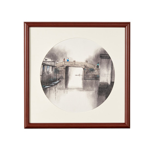 字画装裱画框任意尺寸装框外框架表书法字国画挂墙实木可定制画框