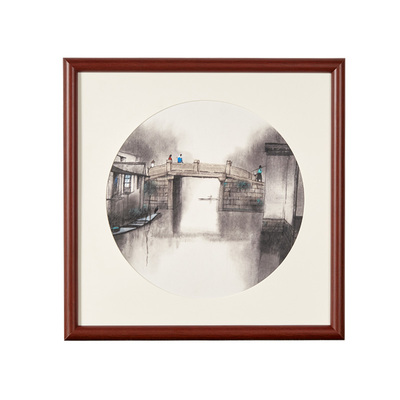 字画装裱画框任意尺寸装框外框架表书法字国画挂墙实木可定制画框