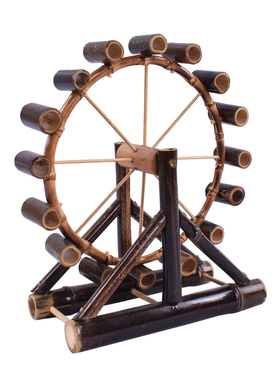 复古怀旧居家桌面竹制创意摆件