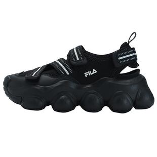 FILA 斐乐官方女鞋草莓凉鞋厚底增高玛丽珍运动透气凉拖女沙滩鞋