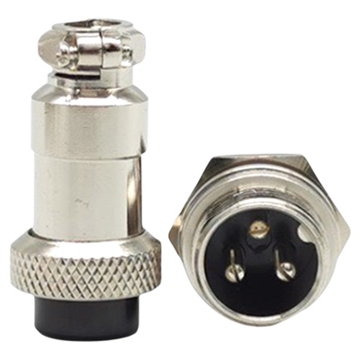 航空插头防尘盖黑色帽子