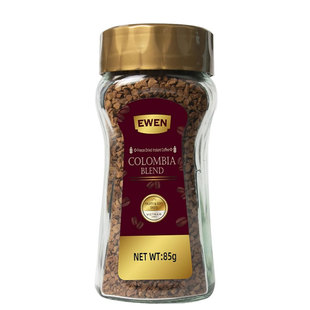 EWEN COFFEE 意文柑橘水果花香调味咖啡即溶家用商用速溶咖啡85g