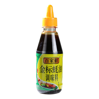 百家鲜蚝油250g瓶装调味料