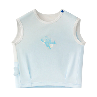 Babycare儿童背心男孩女童速干排汗打底背心宝宝透气春夏季凉款