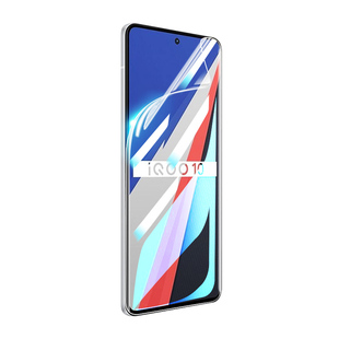 适用iqoo10pro手机膜iqoo10钢化水凝膜iq0010全屏vivoiqoo10por爱酷ipoo10p全包ioqq软icoo保护iooq原厂iqooo