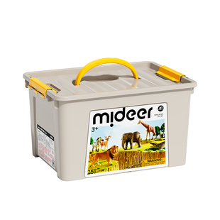 mideer弥鹿动物模型儿童仿真玩具宝宝男早教海洋农场恐龙新年礼物