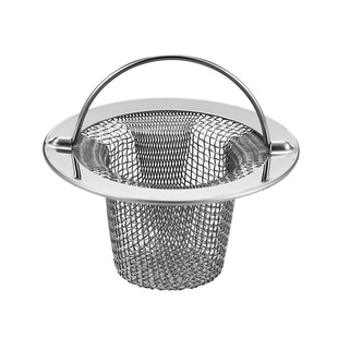 水池不锈钢毛发过滤网拖把池下水道防堵过滤器浴室台盆提篮过滤器