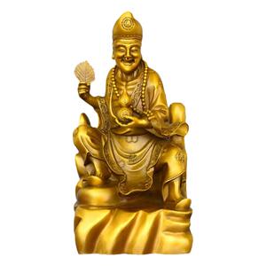 黄铜摆件中式风格桌面神像