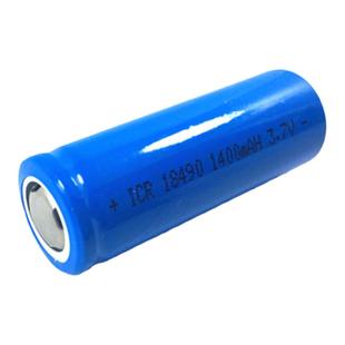 18490 1400mAh 3.7V平头尖头电蚊拍强光手电数码相机可充电锂电池