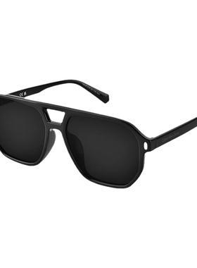 【亚洲款】CKJ时尚太阳镜飞行员款潮流显脸小遮阳墨镜CKJ23663SLB