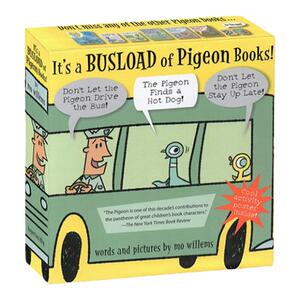 英文原版绘本 It's a Busload of Pigeon 别让鸽子开巴士 3册精选 礼盒装 Mo Willems小猪小象同作者 送海报