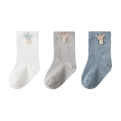 贝肽斯儿童袜子春秋加厚毛绒纯棉