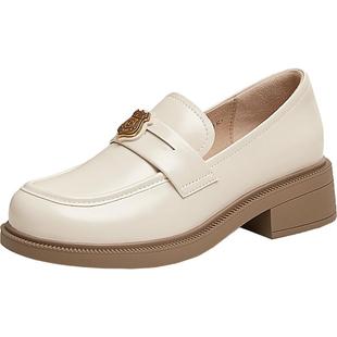 天美意常青藤2025新款商场同款日系jk百搭女学院乐福鞋CNG30AA5