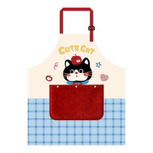 围裙厨房家用可擦手2026新款防油防水罩衣女高颜值年轻款做饭围裙