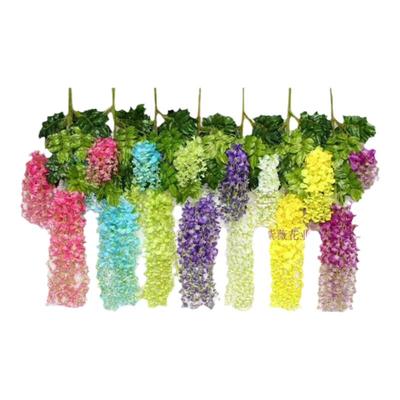 紫藤花装饰仿真植物吊顶婚庆