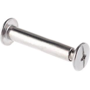 304不锈钢子母铆钉对接螺丝相册帐本钉样册十字对锁菜谱螺钉M4M5