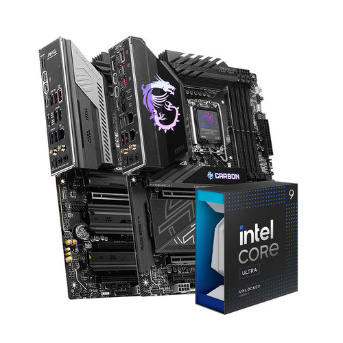 英特尔酷睿Ultra 9 285K处理器搭微星Z890战斧导弹主板cpu套装