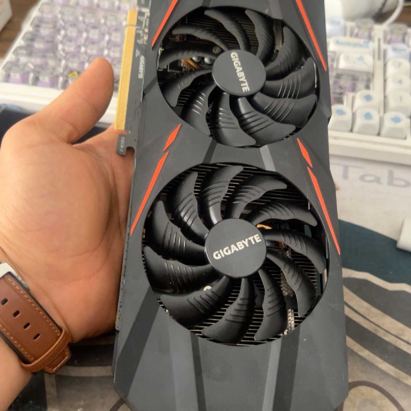 【议价-可维修】技嘉GTX1060 6G显卡，双风扇，6G显存，接口齐全
