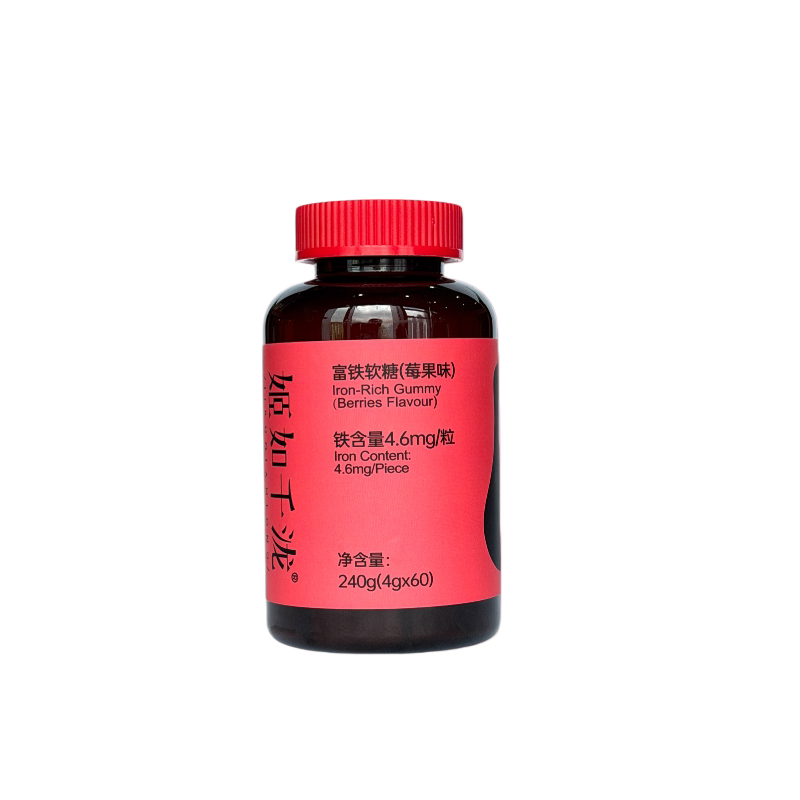 姬如千泷富铁软糖（莓果味）