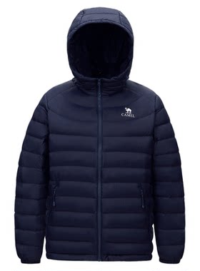 骆驼火焰山排骨羽绒服轻薄鸭绒衣