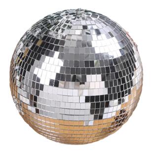 新款圣诞球镜面球派对晚会KTV酒吧圣诞树装饰球迪斯科球布景摆件