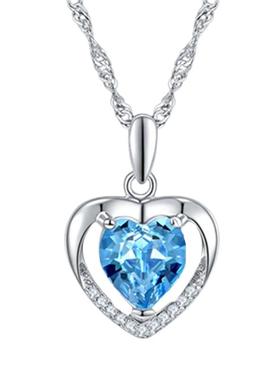 925银锁骨链女高级感奢华百搭潮